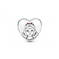 Clip Pandora Original para Mujer 797165ENMX Disney Blanca Nieves Corazón Vintage Plata s925 - Miniatura 2