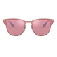 Lentes de Sol Ray Ban Blaze Clubmaster RB3576N 043/E4 Rosado - Miniatura 3