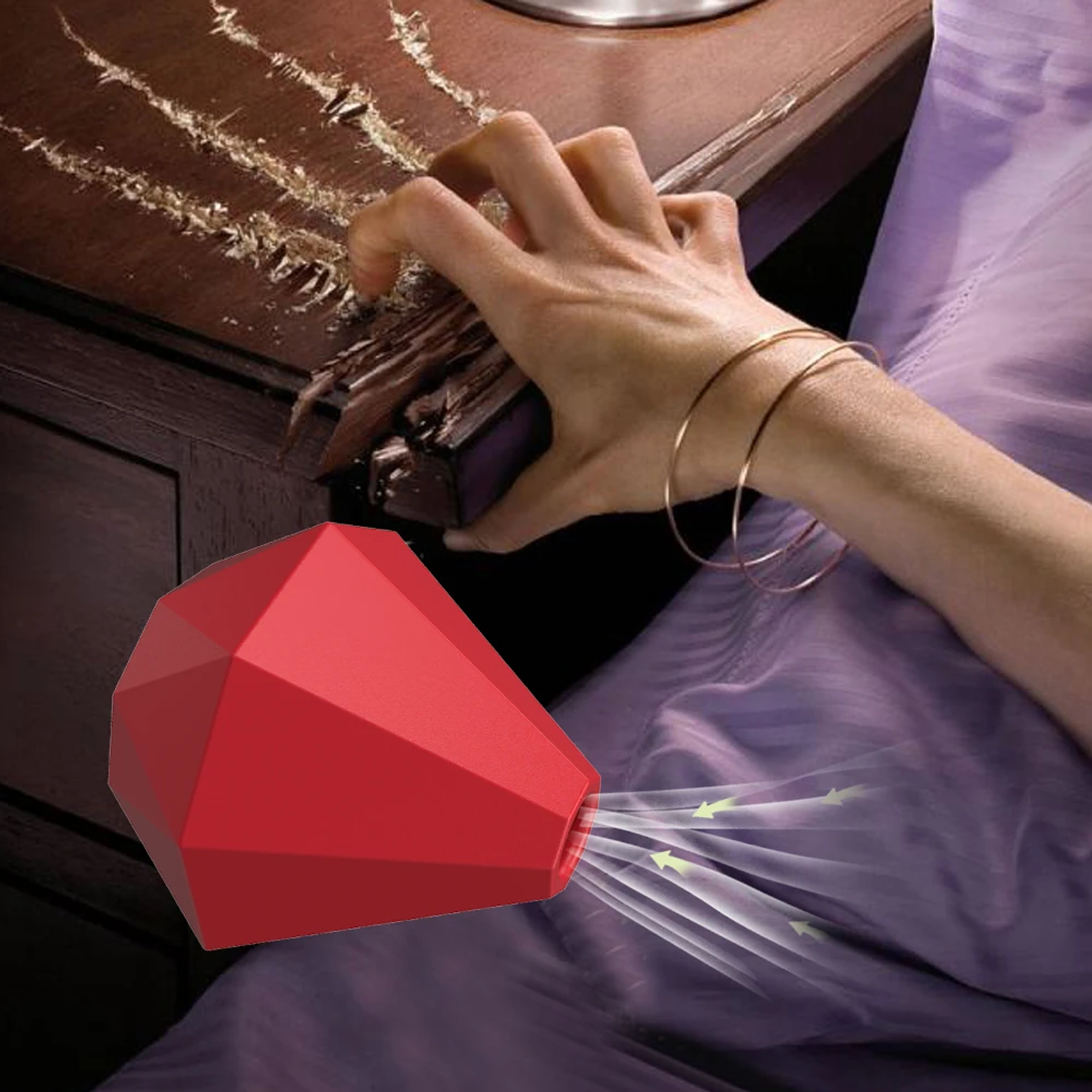 Succionador de Clitoris con 10 modalidades Tluda GM34 En Silicona Medica 5