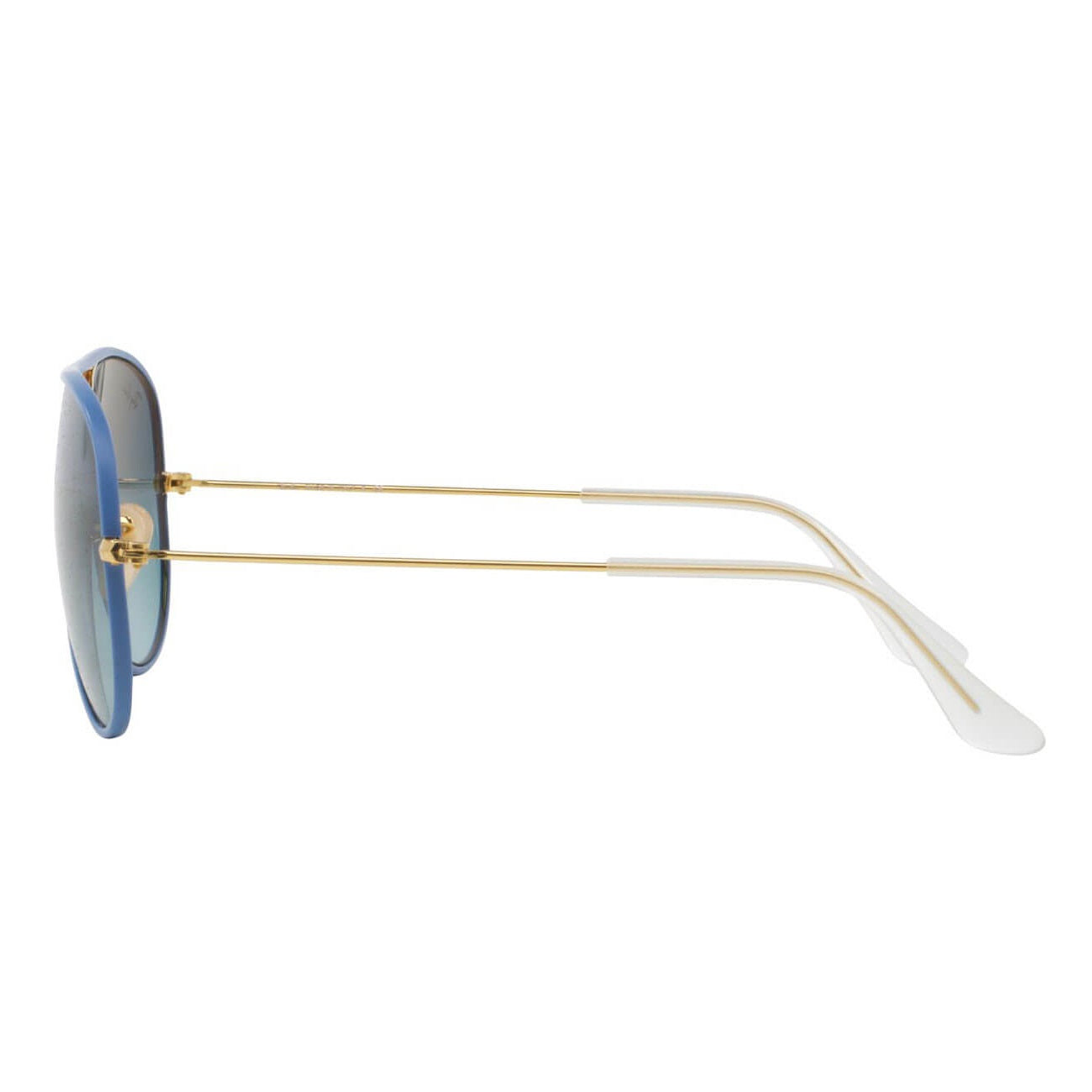 Lentes de Sol Ray Ban Aviator Full Color RB3025JM 001/4M Color Azul Talla 58mm 2