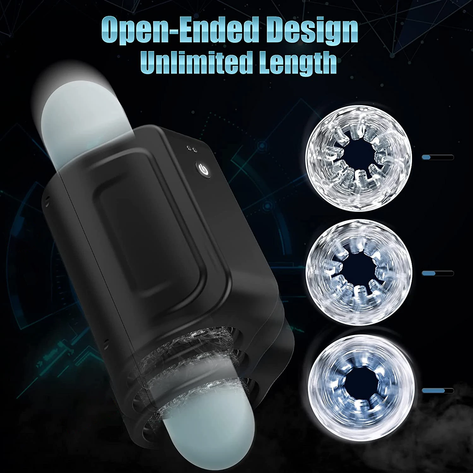 Masturbador Masculino Automatico Tluda FJB18 En Silicona Medica 4