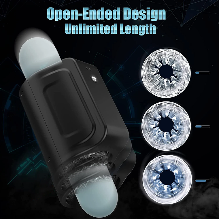 Masturbador Masculino Automatico Tluda FJB18 En Silicona Medica 4