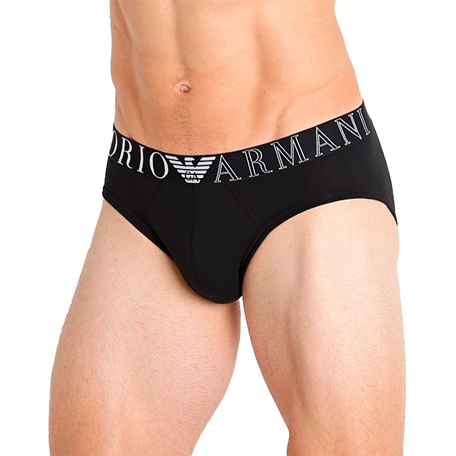 Ropa Interior Emporio Armani Brief Color Negro Talla L 1