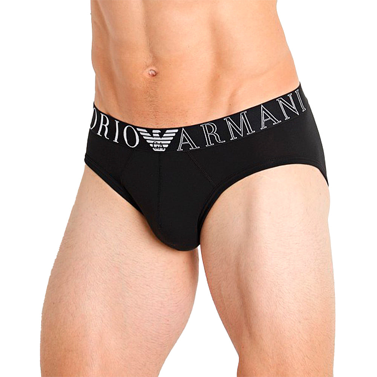 Ropa Interior Emporio Armani Brief Color Negro Talla L 1