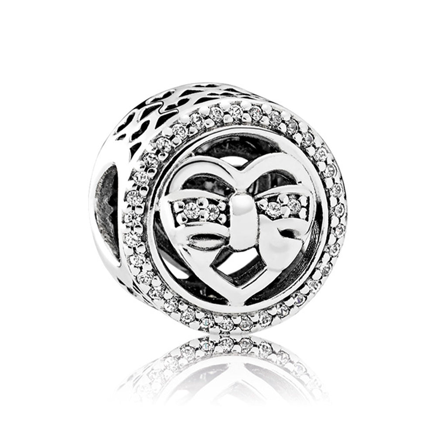 Charm Dije Pandora Original para Mujer 792146CZ Nudos de Amor Plata 925 1