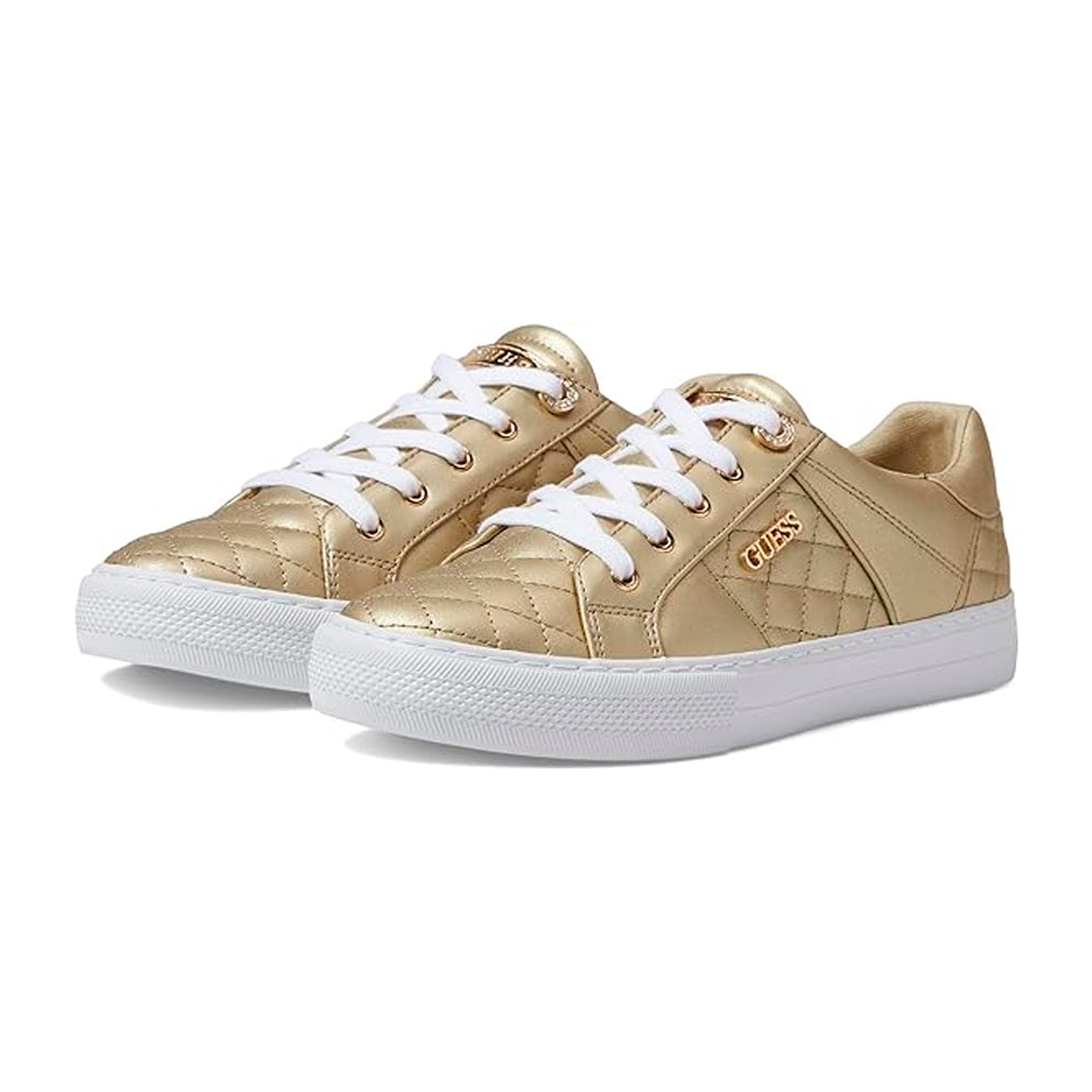 Zapatillas Guess Loven Original Color Dorado para Mujer Talla 38.5 4