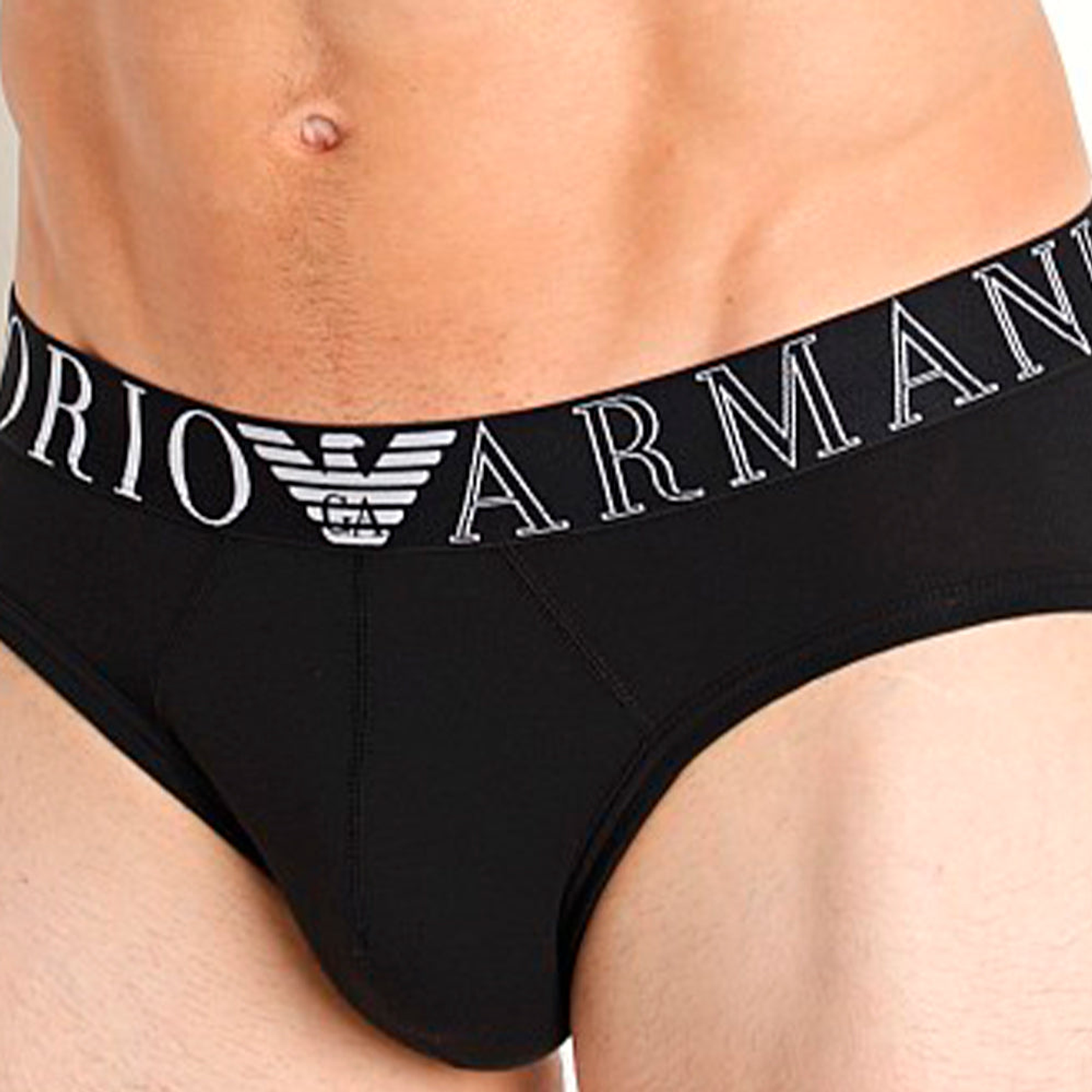 Ropa Interior Emporio Armani Brief Color Negro Talla L 3