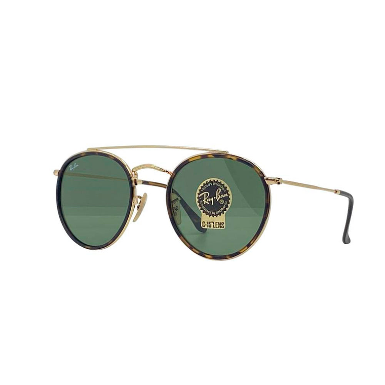 Lentes de Sol Ray Ban Double Bridge RB3647N 001 Color Marrón Talla 51mm 1