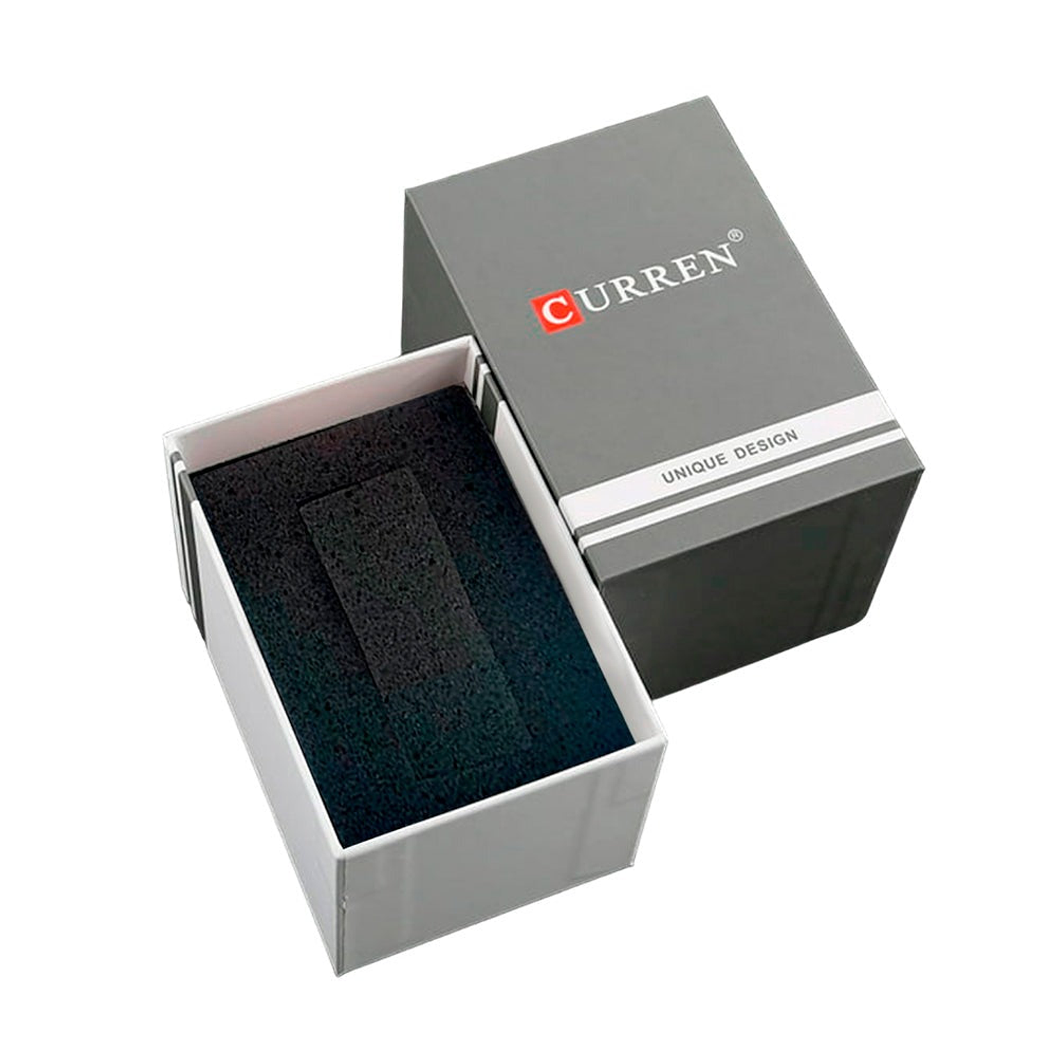 Reloj Análogo Curren Original para Hombre KRED9303 Azul en Acero Inoxidable Color Plateado 6