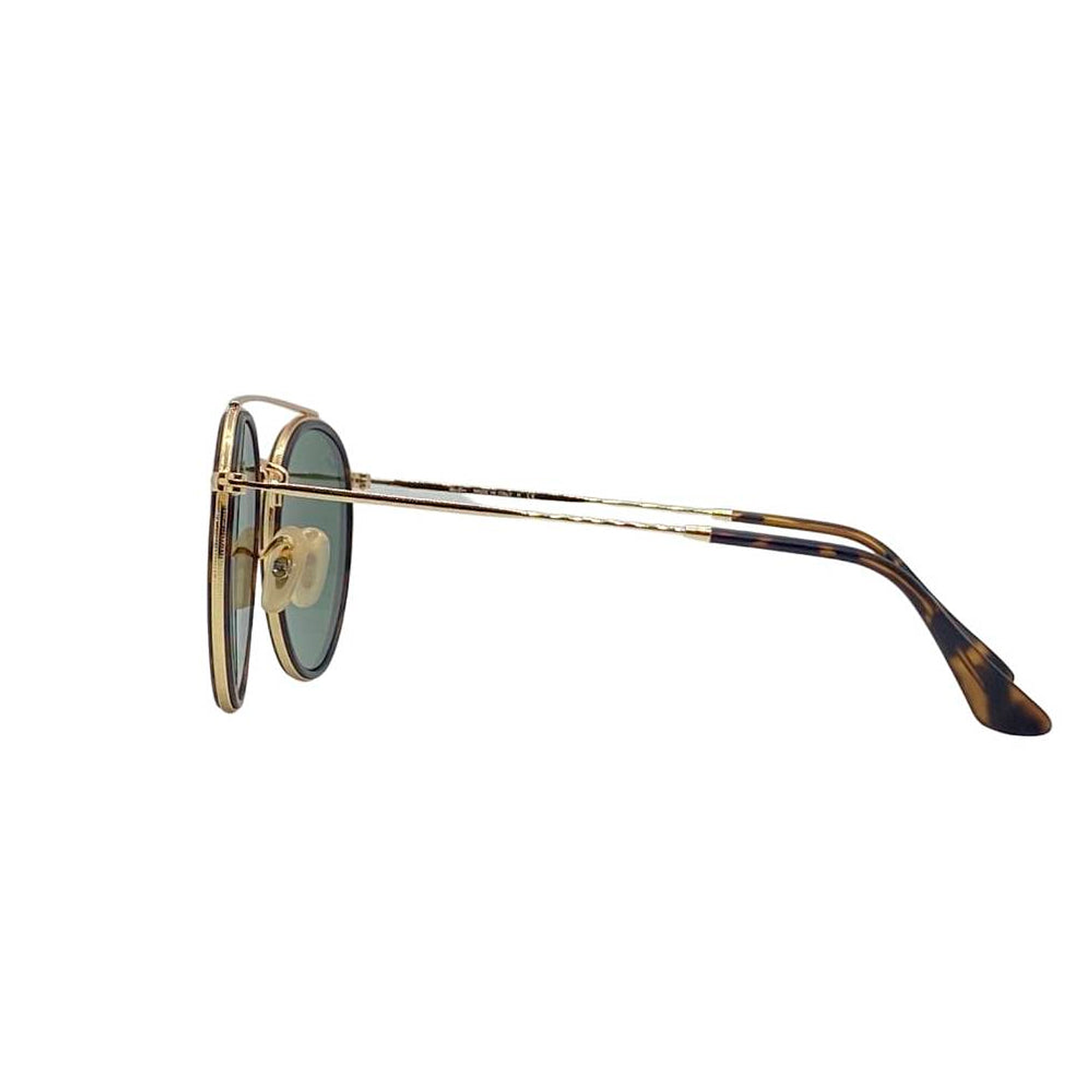 Lentes de Sol Ray Ban Double Bridge RB3647N 001 Color Marrón Talla 51mm 2