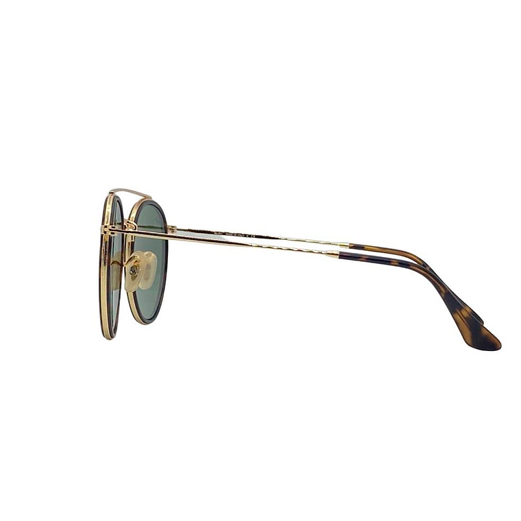 Lentes de Sol Ray Ban Double Bridge RB3647N 001 Color Marrón Talla 51mm 2