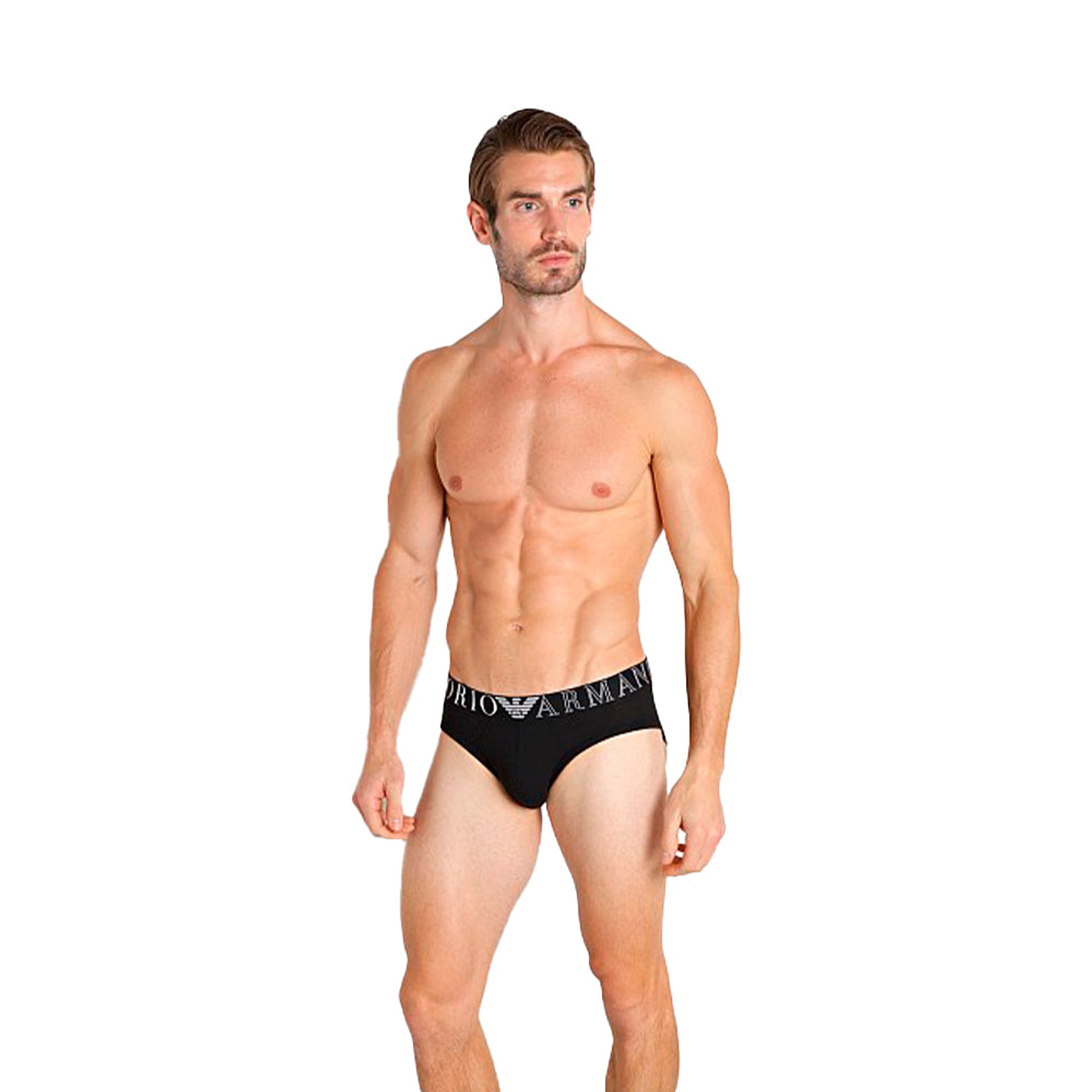 Ropa Interior Emporio Armani Brief Color Negro Talla L 5