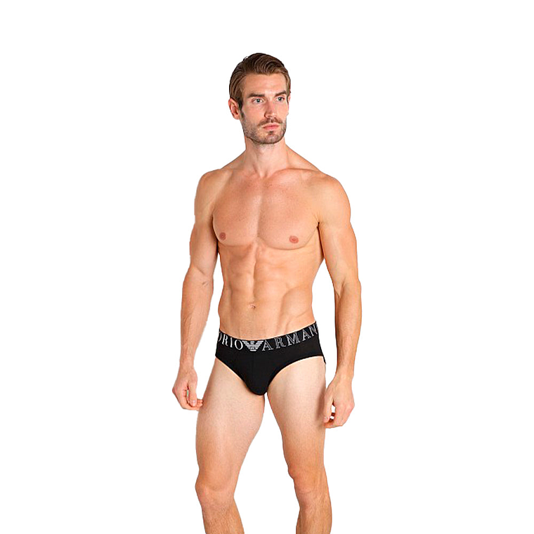 Ropa Interior Emporio Armani Brief Color Negro Talla L 5