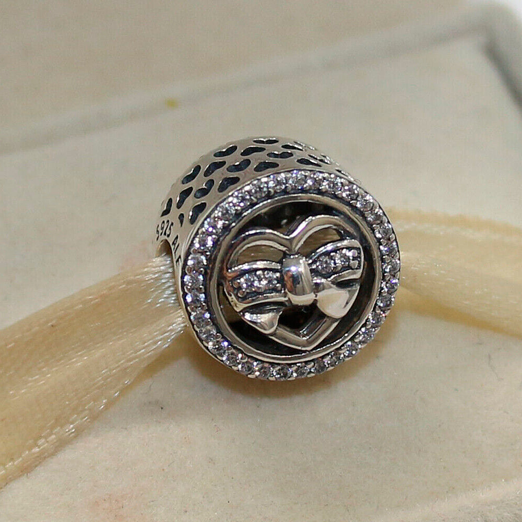Charm Dije Pandora Original para Mujer 792146CZ Nudos de Amor Plata 925 5