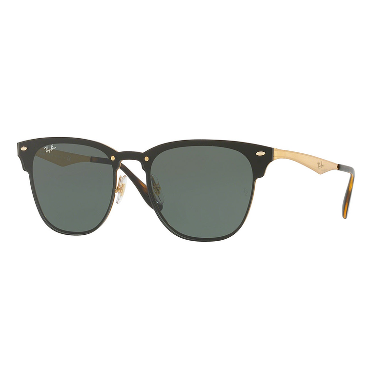 Lentes de Sol Ray Ban Blaze Clubmaster RB3576N 043/71 Color Verde Talla 41mm 1