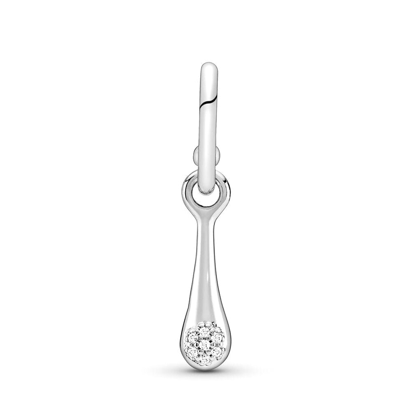 Aretes Pendientes Pandora Love Pods Gotas Brillantes Plateadas 297357CZ Plata 925 2