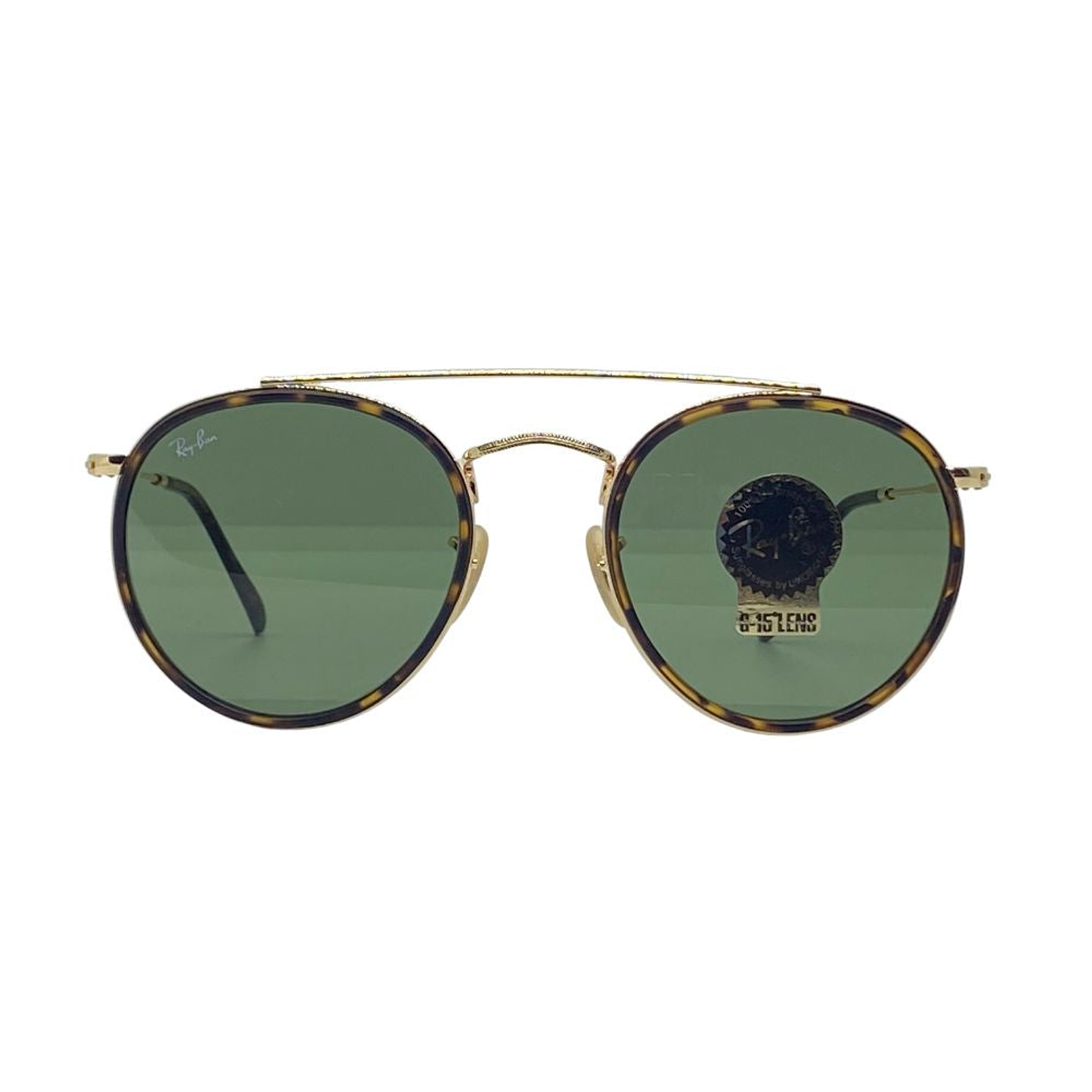 Lentes de Sol Ray Ban Double Bridge RB3647N 001 Color Marrón Talla 51mm 3