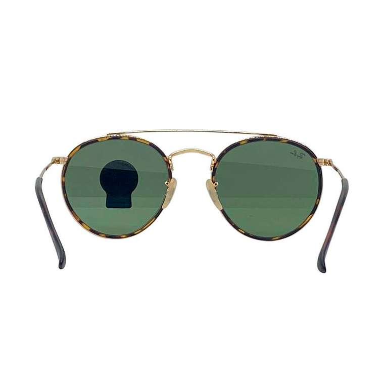 Lentes de Sol Ray Ban Double Bridge RB3647N 001 Color Marrón Talla 51mm 4