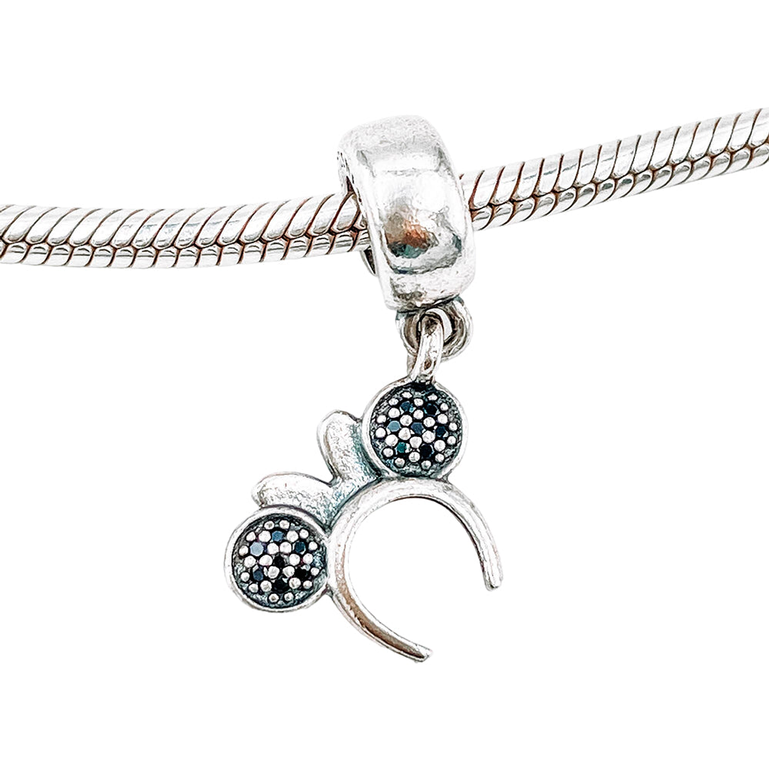 Charm Colgante Pandora Original para Mujer 791562NCK Disney Minnie Headband Icon Plata s925 4