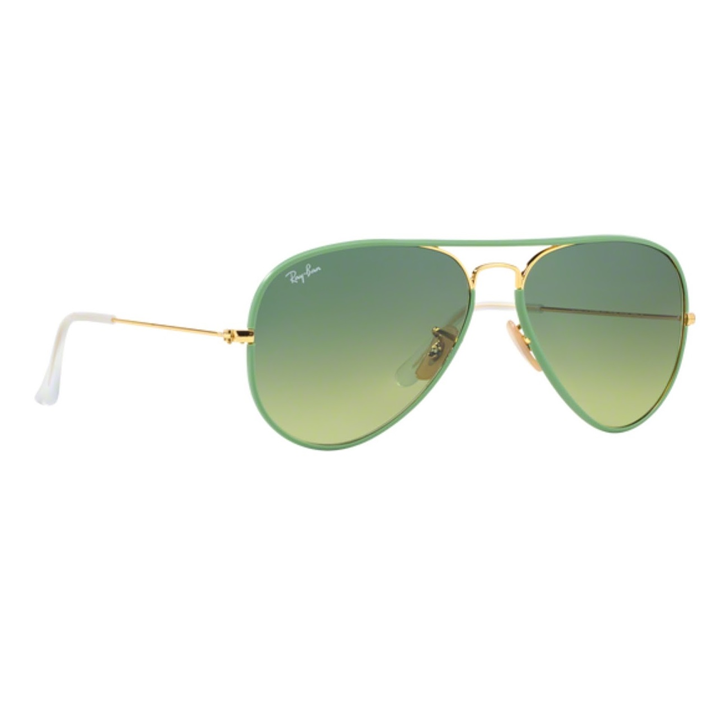 Lentes de Sol Ray Ban Aviador Full Color RB3025JM 001/3M Color Dorado Talla 58mm 5