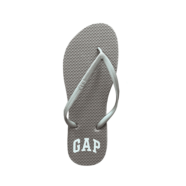 Sandalias Gap flip flop Color Perla Para Mujer 1