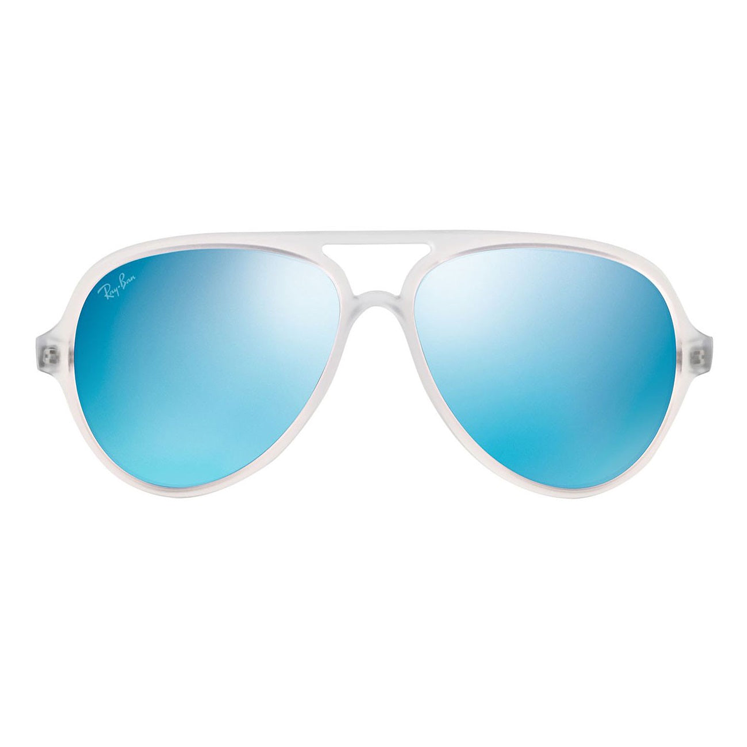 Lentes de Sol Ray Ban Espejado RB4125 646/17 Color Blanco Talla 59mm 3