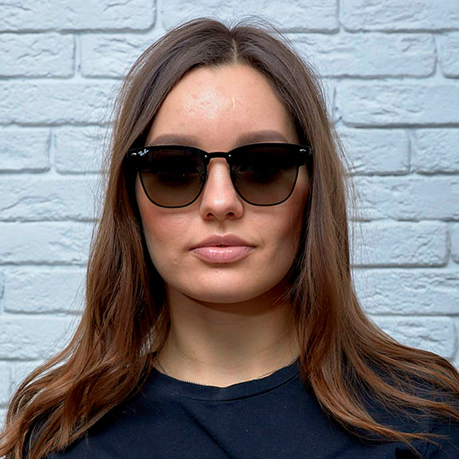 Lentes de Sol Ray Ban Blaze Clubmaster RB3576N 153/11 Color Negro Talla 47mm 5