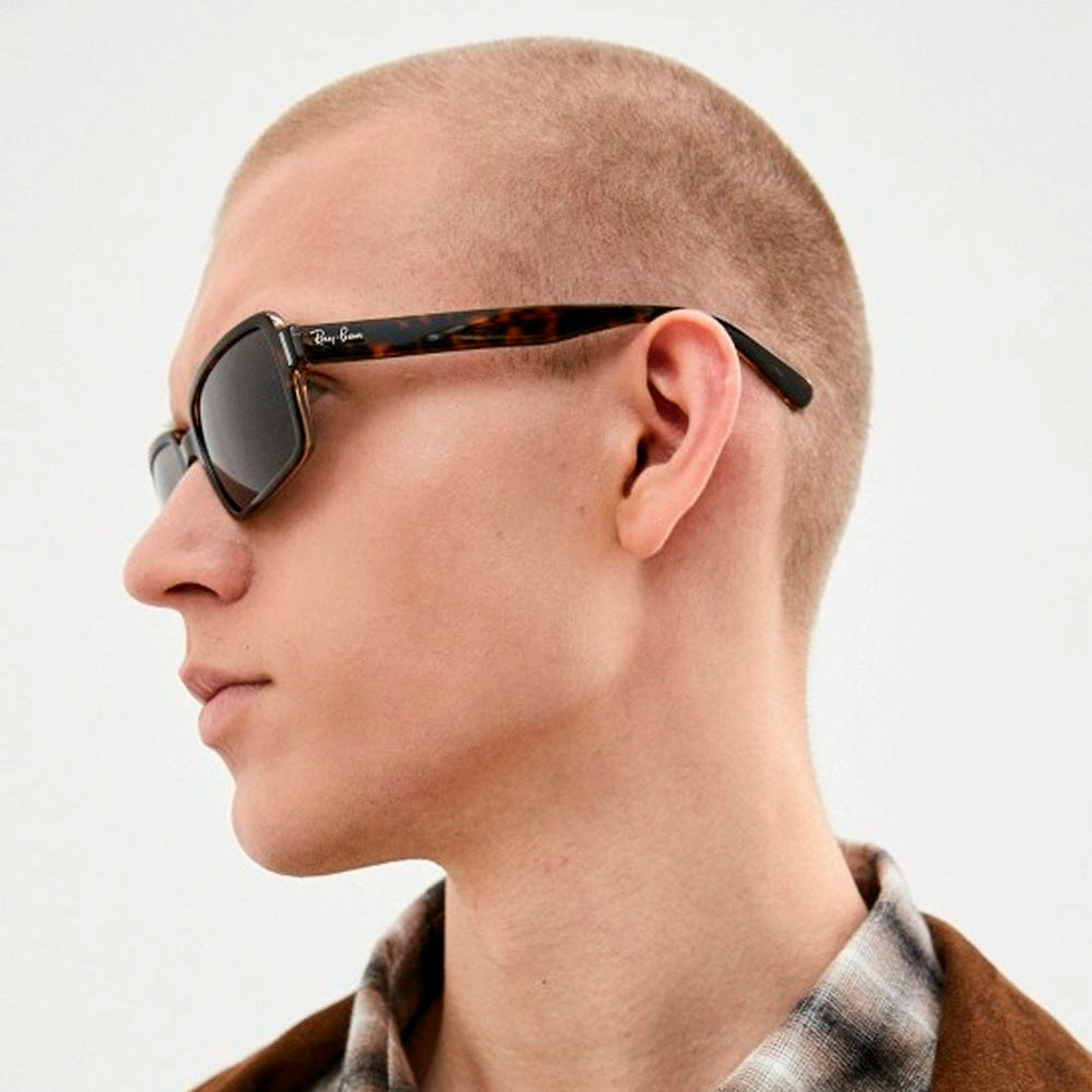 Lentes de Sol Ray Ban Benji RB2189 1292B1 Color Marrón Talla 53mm 5