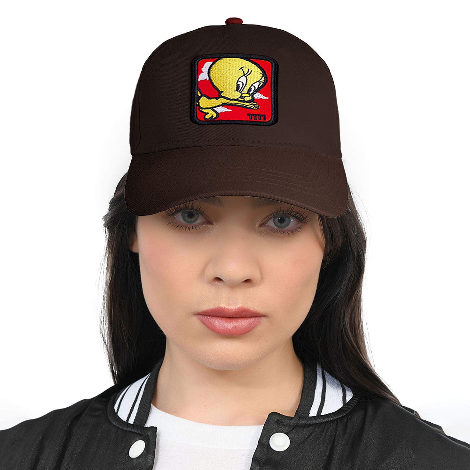 Gorra estilo Beisbol Snapback Malla Piolin Marron 3