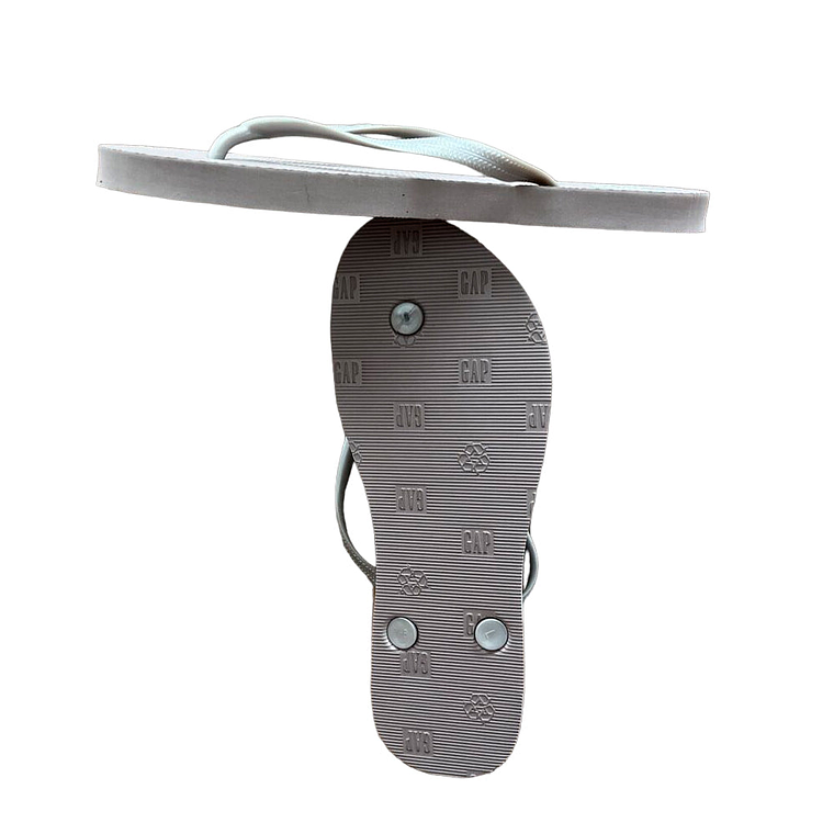 Sandalias Gap flip flop Color Perla Para Mujer 6