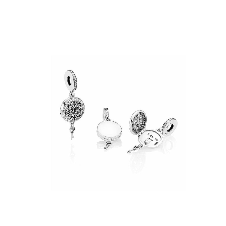Charm Colgante Pandora Original para Mujer 797660CZ Llave de Amor s925 3