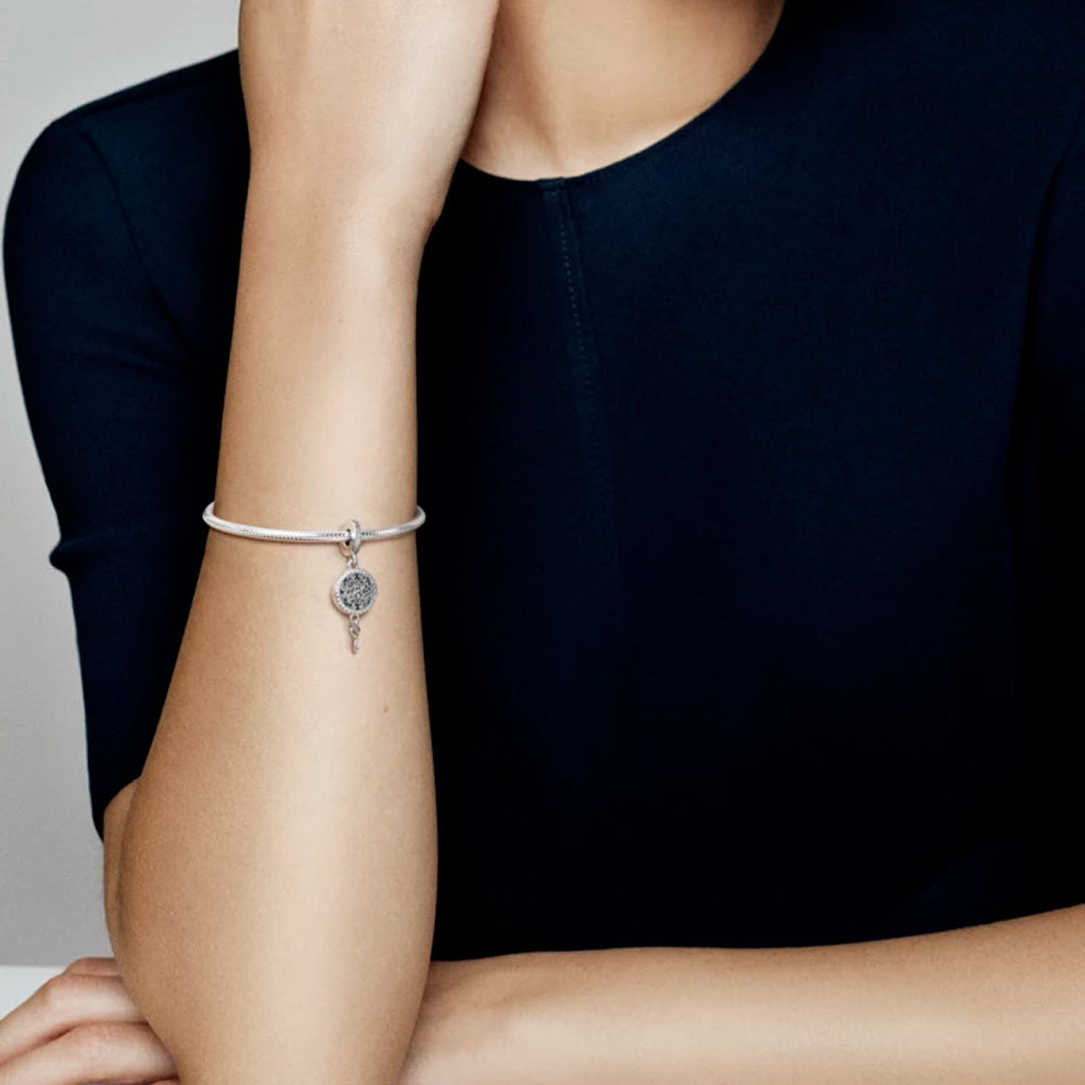 Charm Colgante Pandora Original para Mujer 797660CZ Llave de Amor s925 4