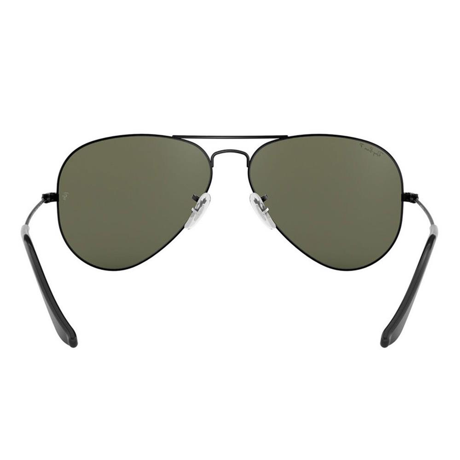 Lentes de Sol Ray Ban Aviador Polarizados RB3025 002/58 Color Negro Talla 58mm 4