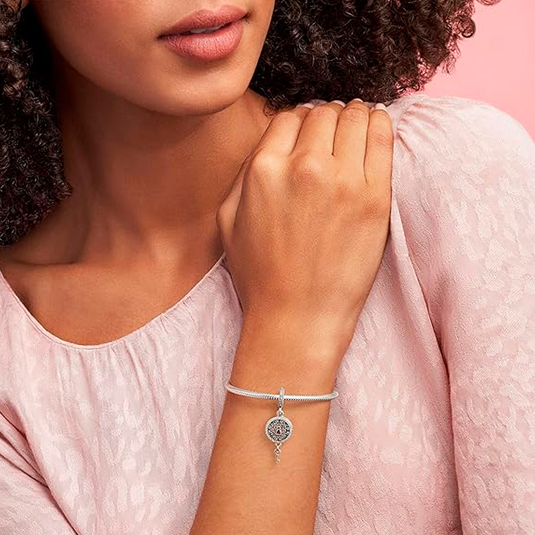 Charm Colgante Pandora Original para Mujer 797660CZ Llave de Amor s925 5