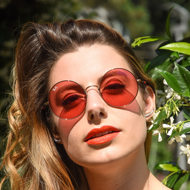 Lentes de Sol Ray Ban Ja-jo RB3592 9035/C8 Color Rojo Talla 55mm 4