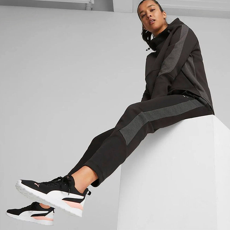 Zapatillas Puma Anzarun Lite 371128 51 Original Color Negro Para Mujer 6