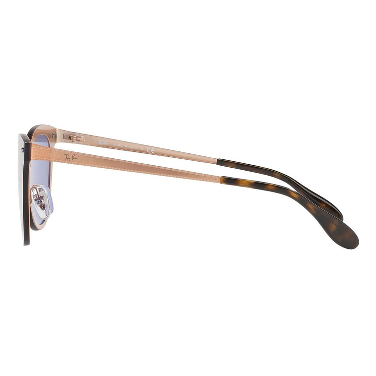 Lentes De Sol Ray Ban Blaze Cat Eye RB3580N 9039/1U Ojo De Gato 43mm 2