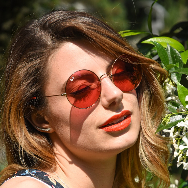 Lentes de Sol Ray Ban Ja-jo RB3592 9035/C8 Color Rojo Talla 55mm 5