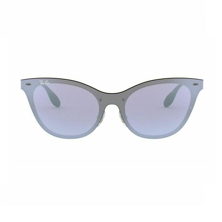 Lentes De Sol Ray Ban Blaze Cat Eye RB3580N 9039/1U Ojo De Gato 43mm 3