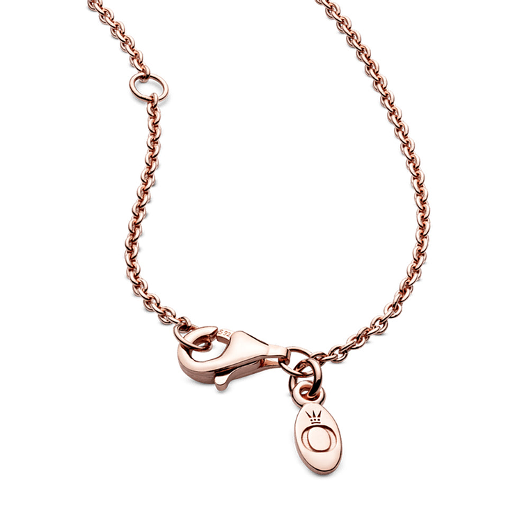 Collar de Cadena Pandora Rose Cadena clasica 580413 Plata 925 Talla 50cm 3