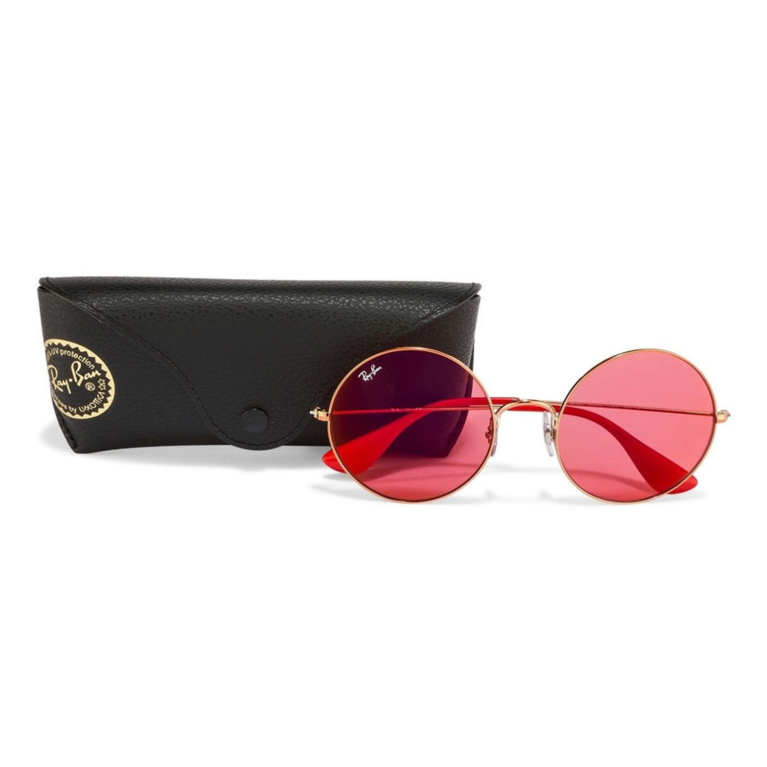 Lentes de Sol Ray Ban Ja-jo RB3592 9035/C8 Color Rojo Talla 55mm 6