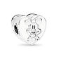 Clip Pandora Original para Mujer 797169EN12 Abalorio Corazón de Mickey Plata S925 - Miniatura 1