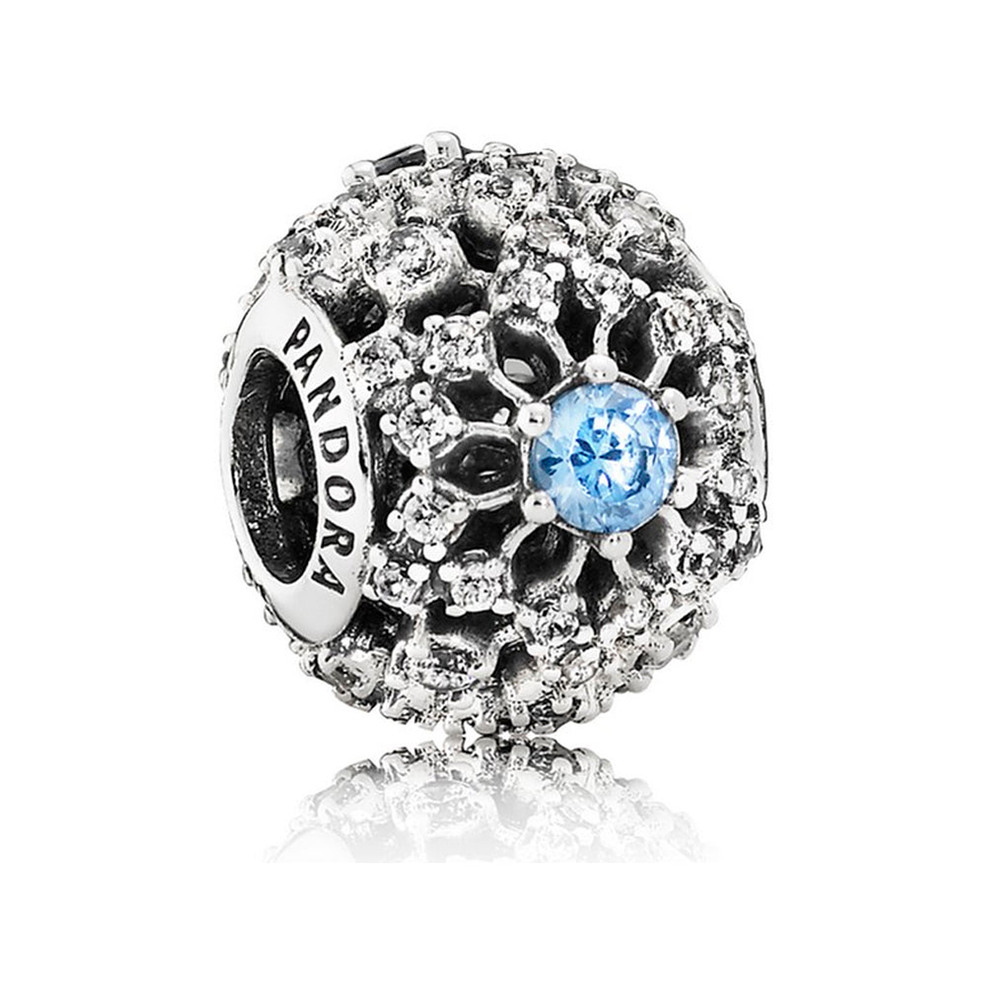 Charm Pandora Original para Mujer 791592CFL Cinderella´s Wish Plata 925 1