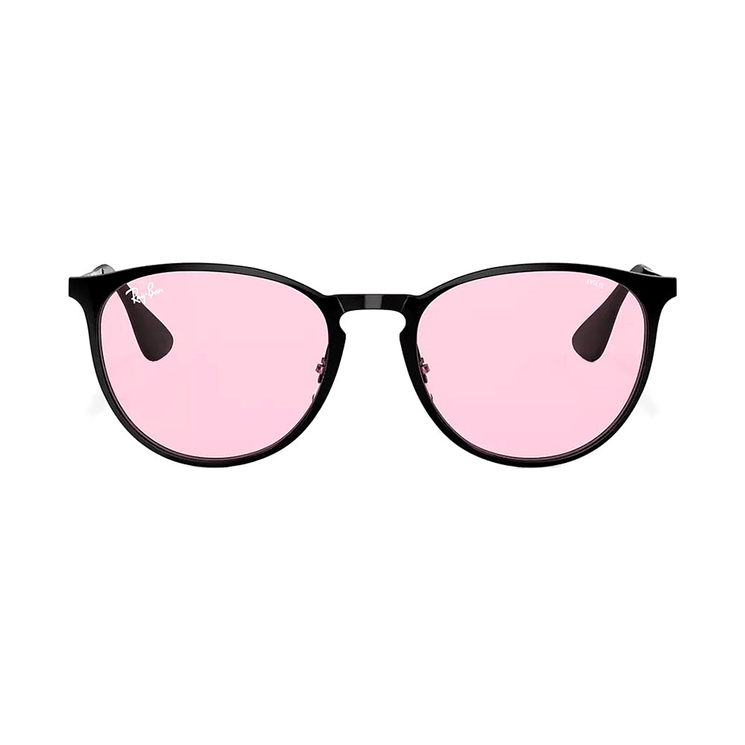 Lentes de Sol Ray Ban Erika Metal RB3539 002/Q3 Negro Lunas Rosa 3