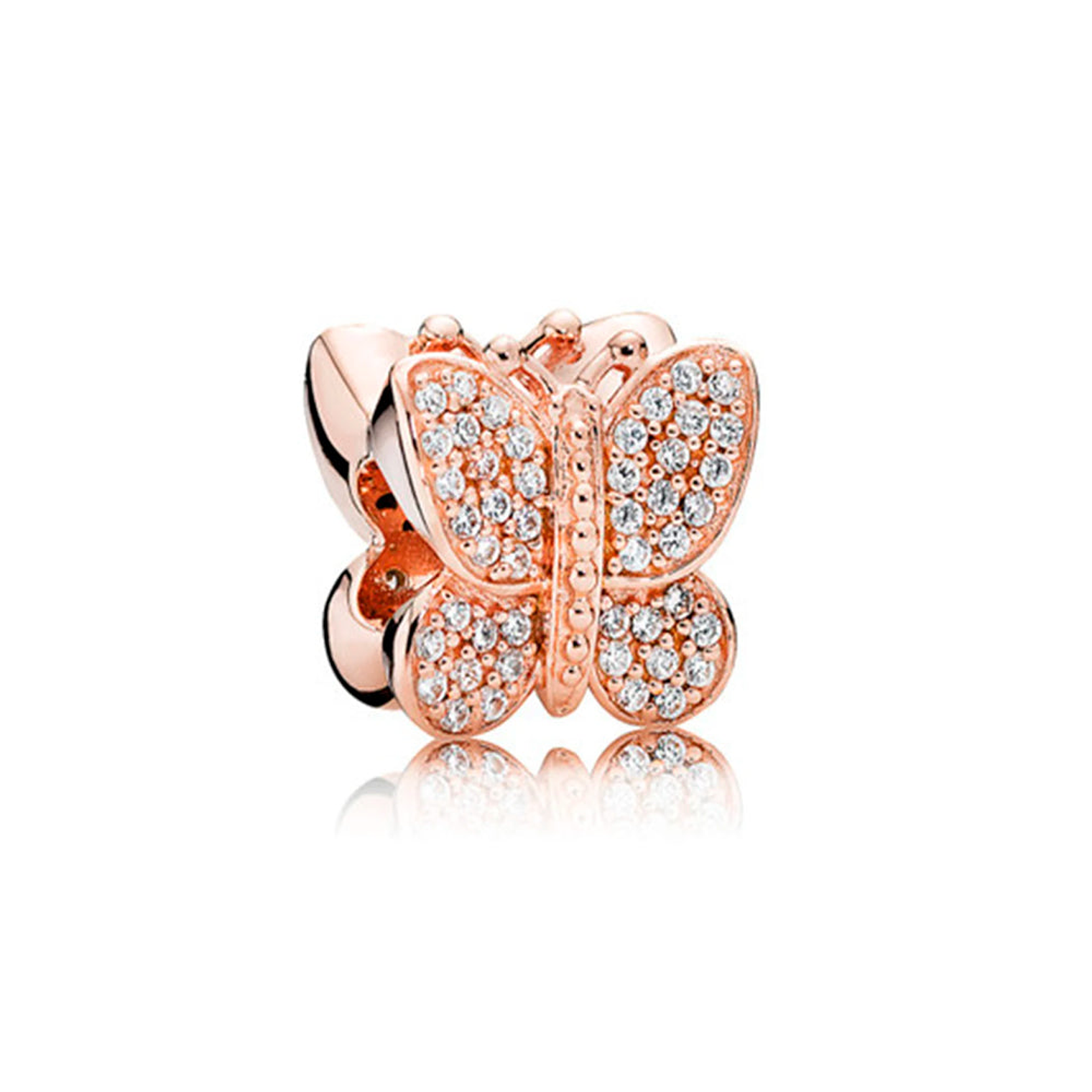 Charm Dije Pandora Original para Mujer 781257CZ Mariposa Brillante Plata s925 1
