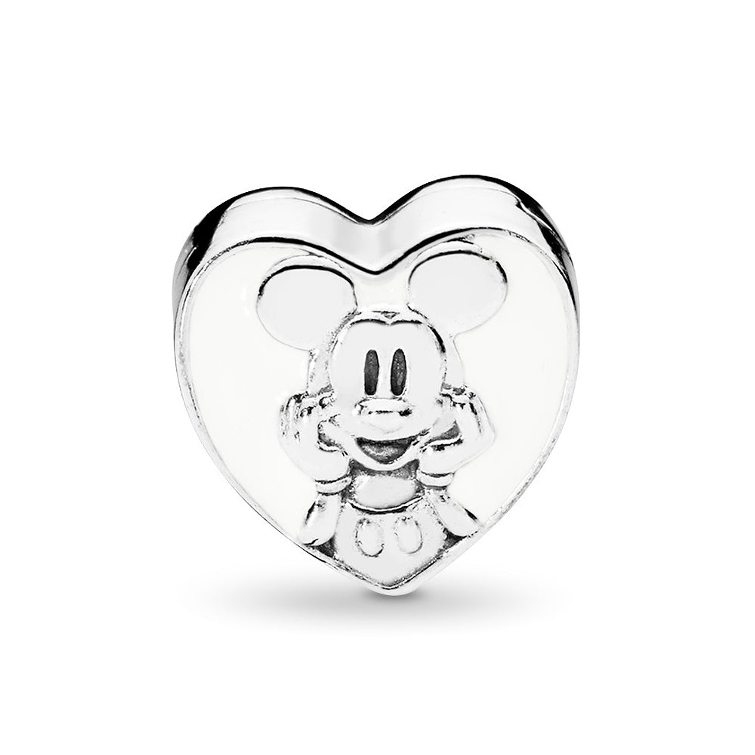 Clip Pandora Original para Mujer 797169EN12 Abalorio Corazón de Mickey Plata S925 2