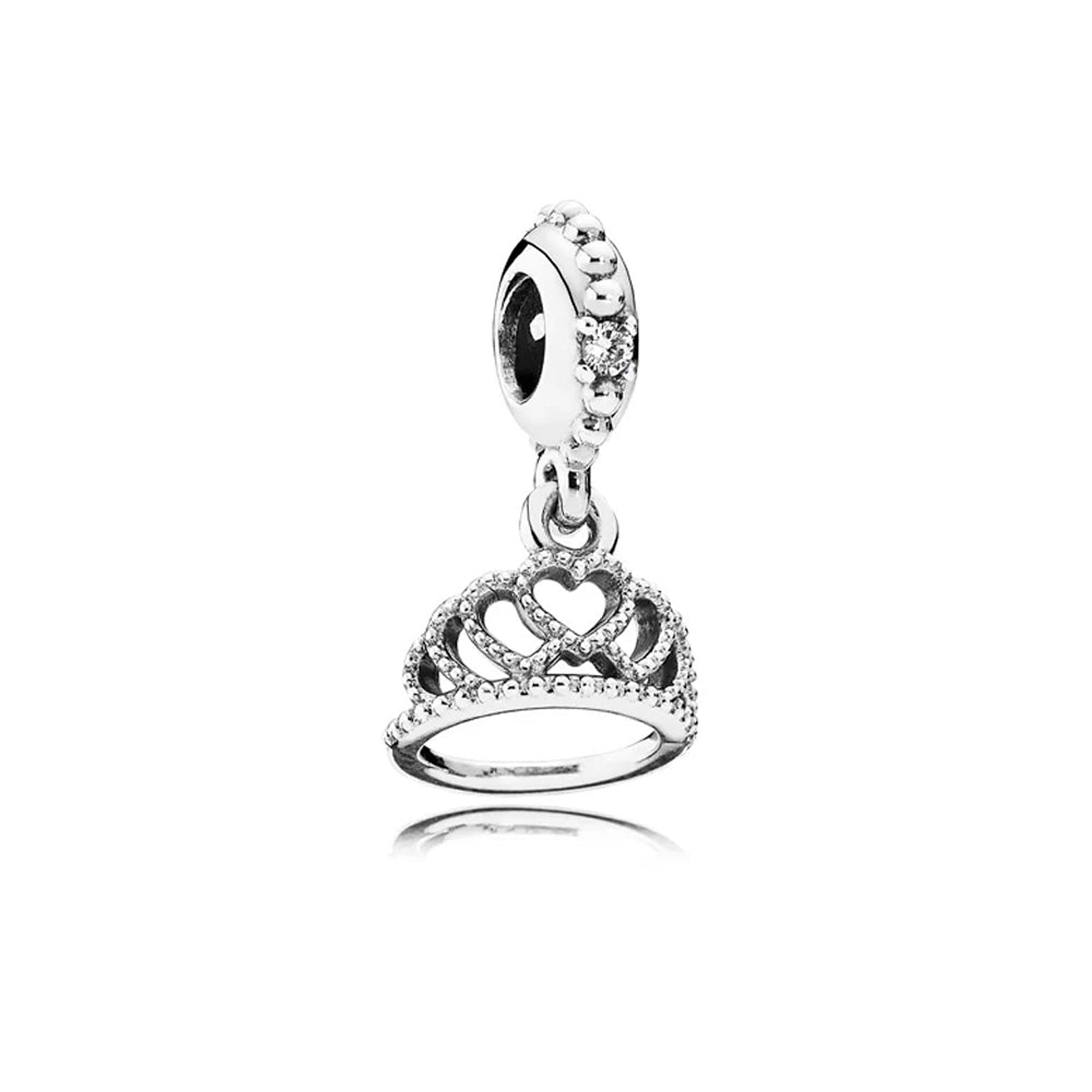 Charm Colgante Pandora Original para Mujer 791738CZ Pave Heart Sterling With Red s925 1