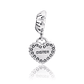 Charm Colgante Pandora Original para Mujer 791383 My Special Sister Dos Partes s925 - Miniatura 2