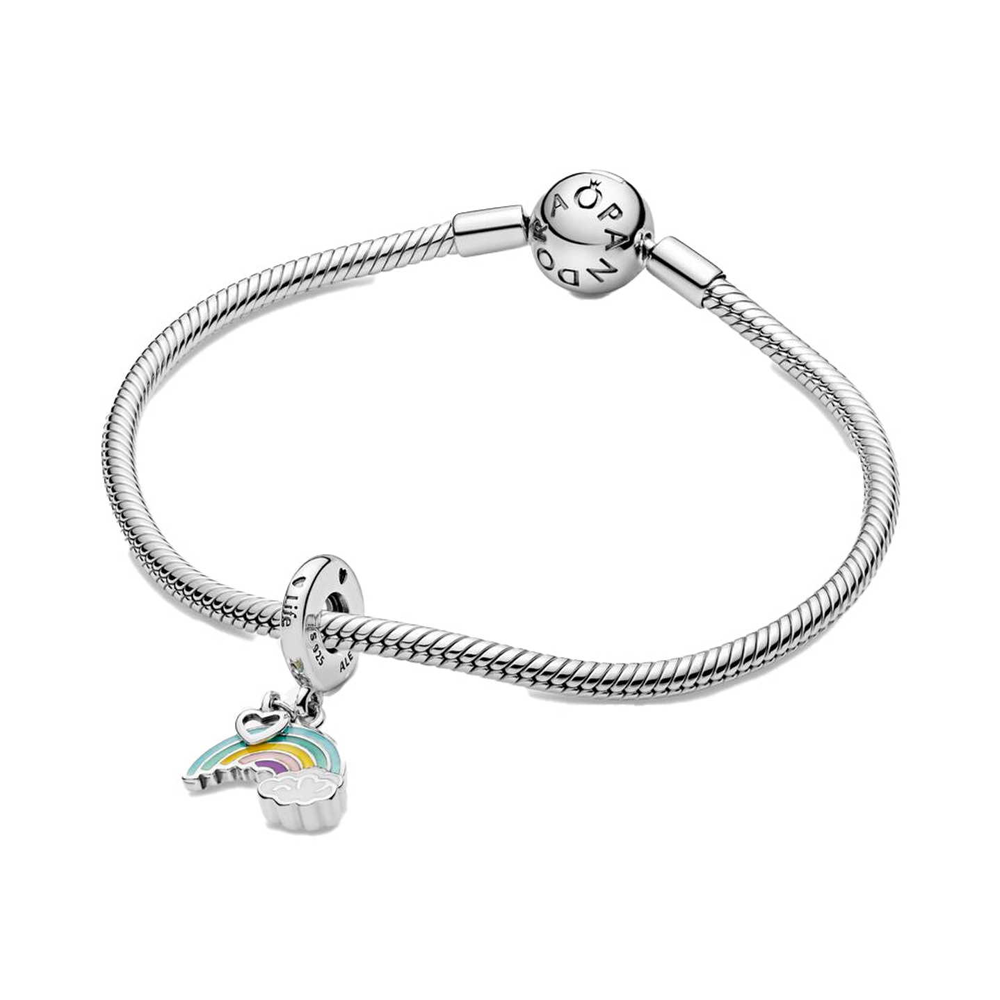 Charm Colgante Pandora Original para Mujer 797016ENMX Arcoiris del amor s925 4