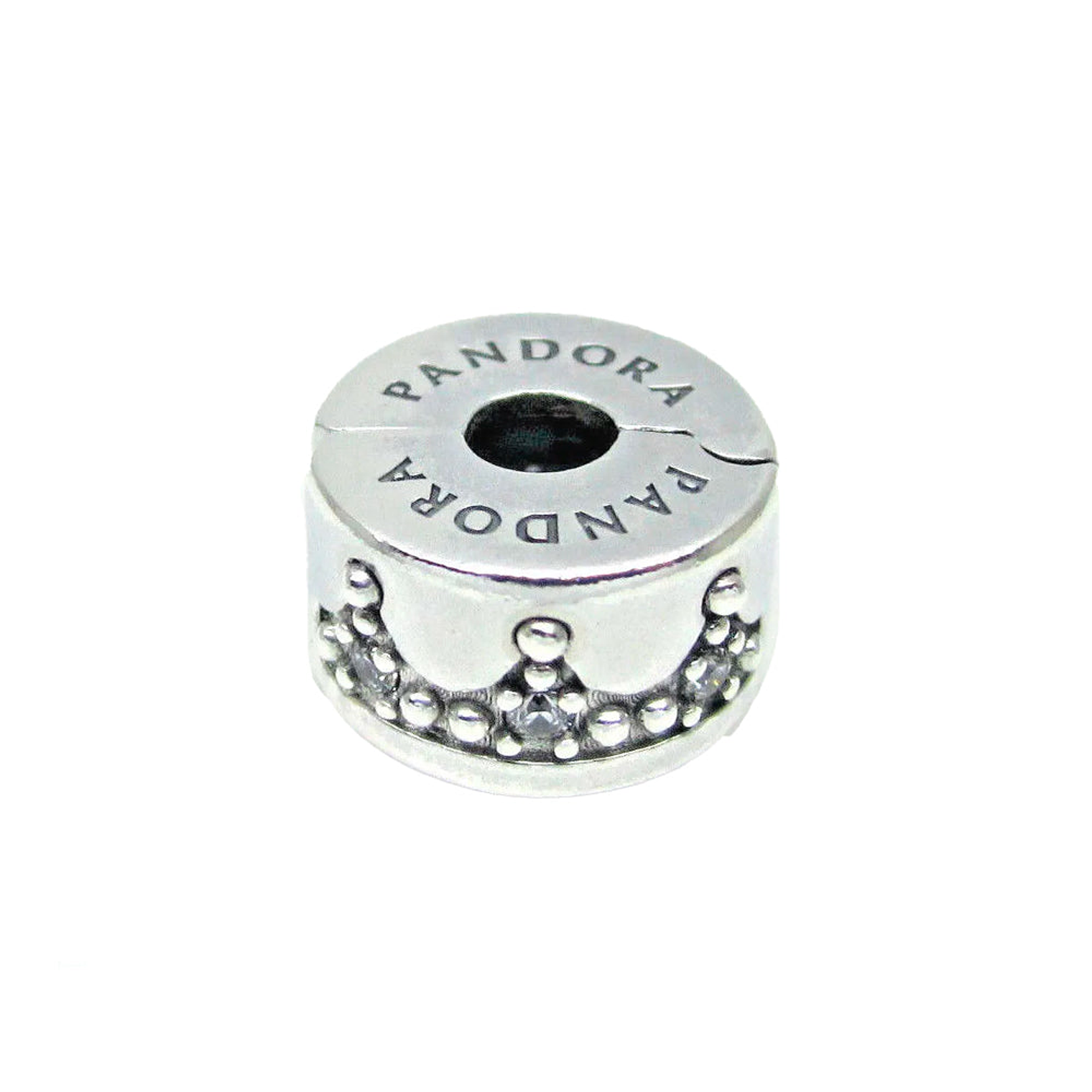 Clip Pandora Original para Mujer 797634CZ Corona Radiante Plata s925 3